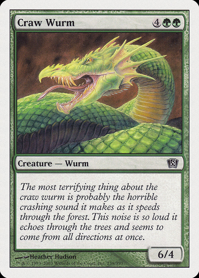 Craw Wurm [Eighth Edition] | Grognard Games