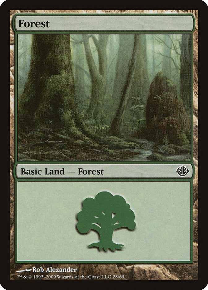 Forest (28) [Duel Decks: Garruk vs. Liliana] | Grognard Games