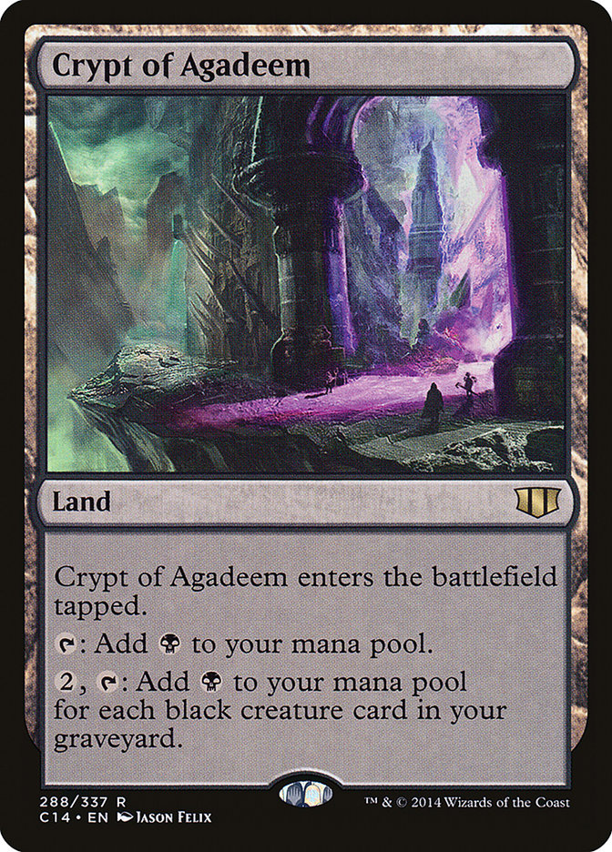 Crypt of Agadeem [Commander 2014] | Grognard Games