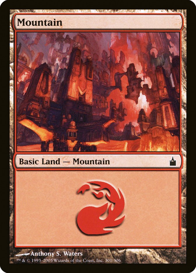 Mountain (301) [Ravnica: City of Guilds] | Grognard Games