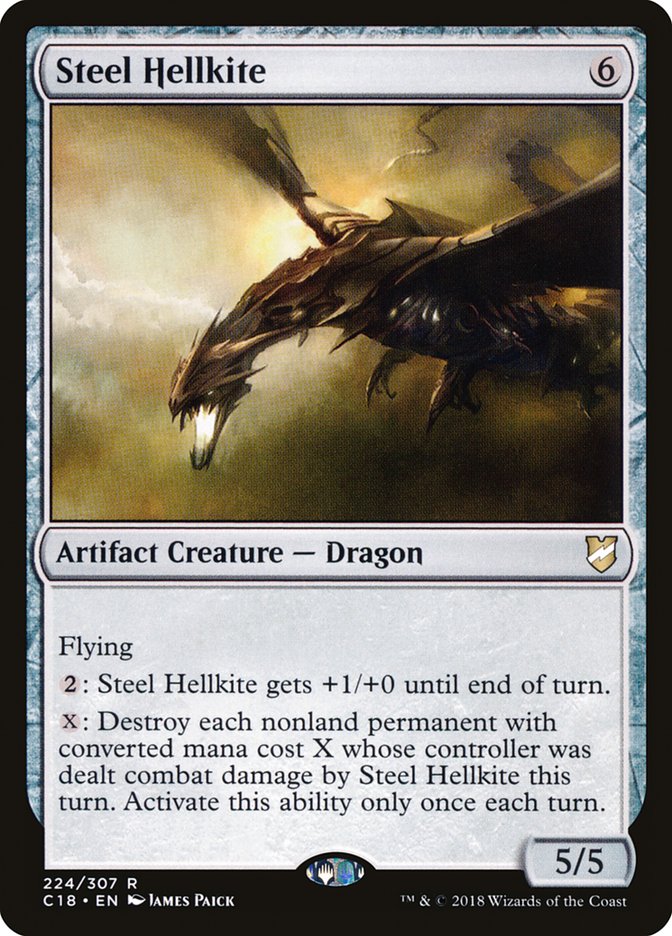 Steel Hellkite [Commander 2018] | Grognard Games