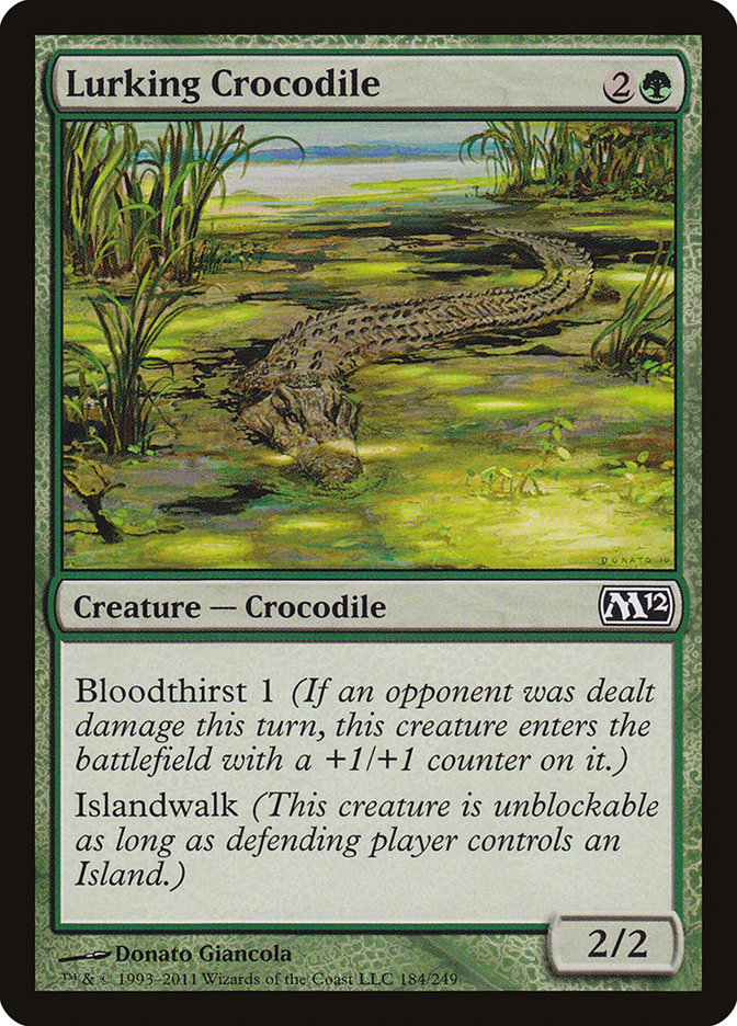 Lurking Crocodile [Magic 2012] | Grognard Games