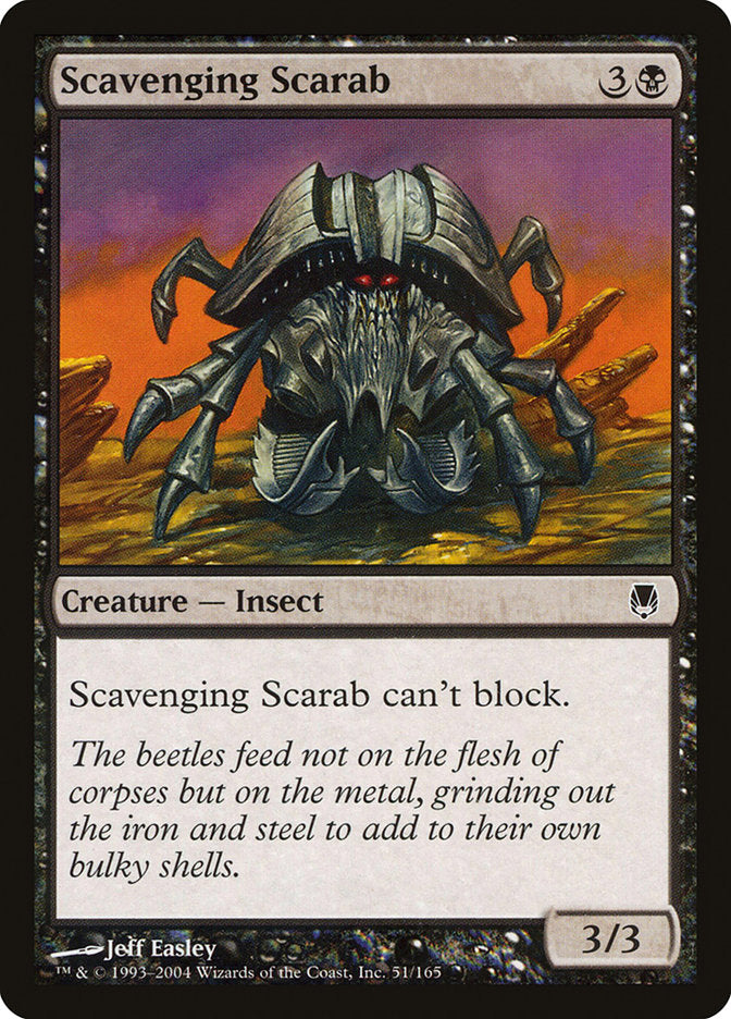 Scavenging Scarab [Darksteel] | Grognard Games