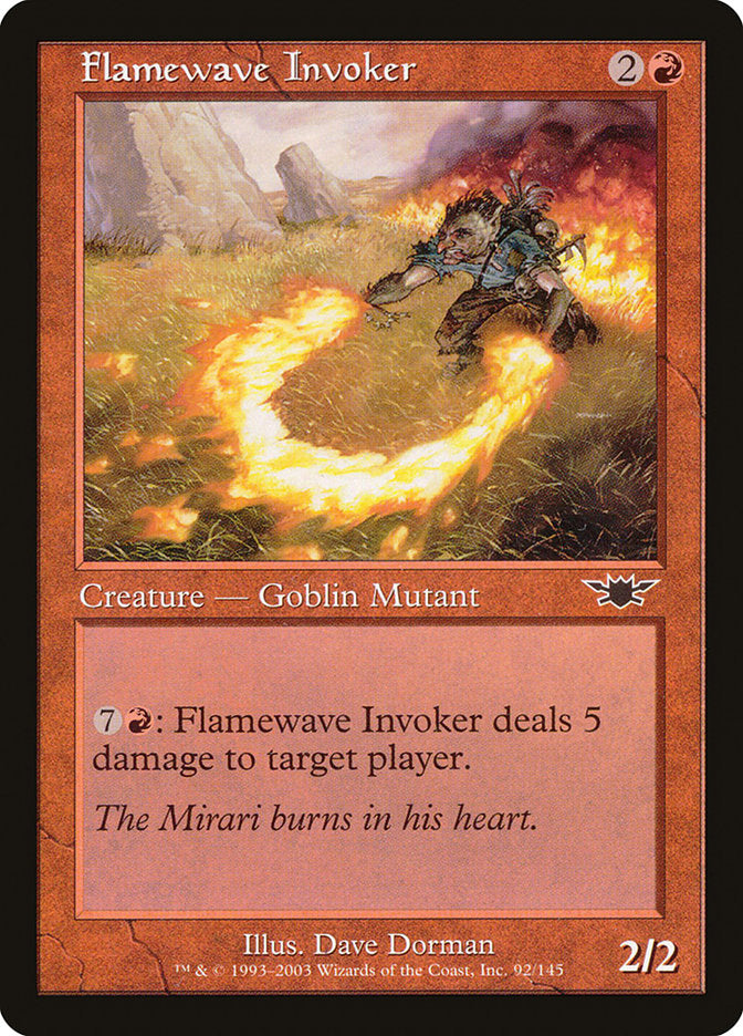 Flamewave Invoker [Legions] | Grognard Games