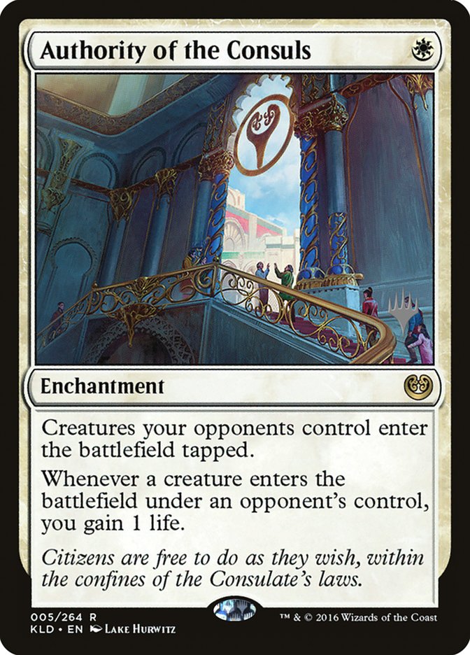 Authority of the Consuls (Promo Pack) [Kaladesh Promos] | Grognard Games