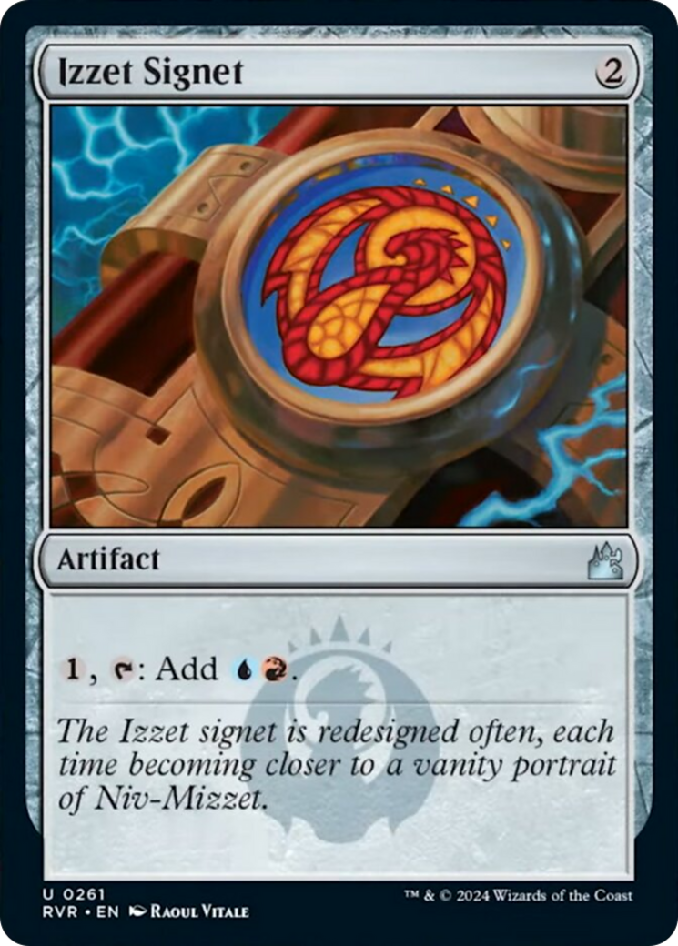 Izzet Signet [Ravnica Remastered] | Grognard Games