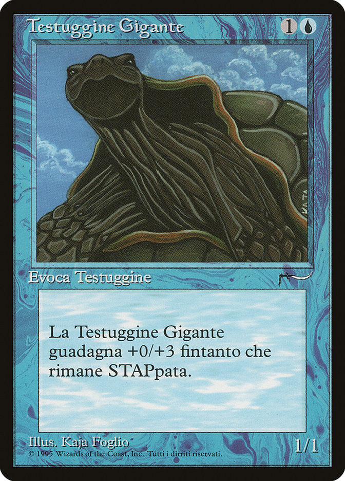 Giant Tortoise (Italian) - "Testuggine Gigante" [Rinascimento] | Grognard Games