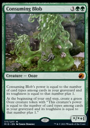 Consuming Blob (Promo Pack) [Innistrad: Midnight Hunt Promos] | Grognard Games