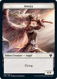 Angel // Elemental (010) Double-sided Token [Commander 2020 Tokens] | Grognard Games