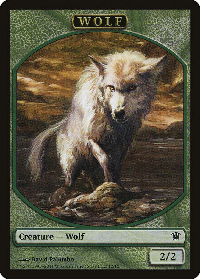 Wolf (12/12) [Innistrad Tokens] | Grognard Games