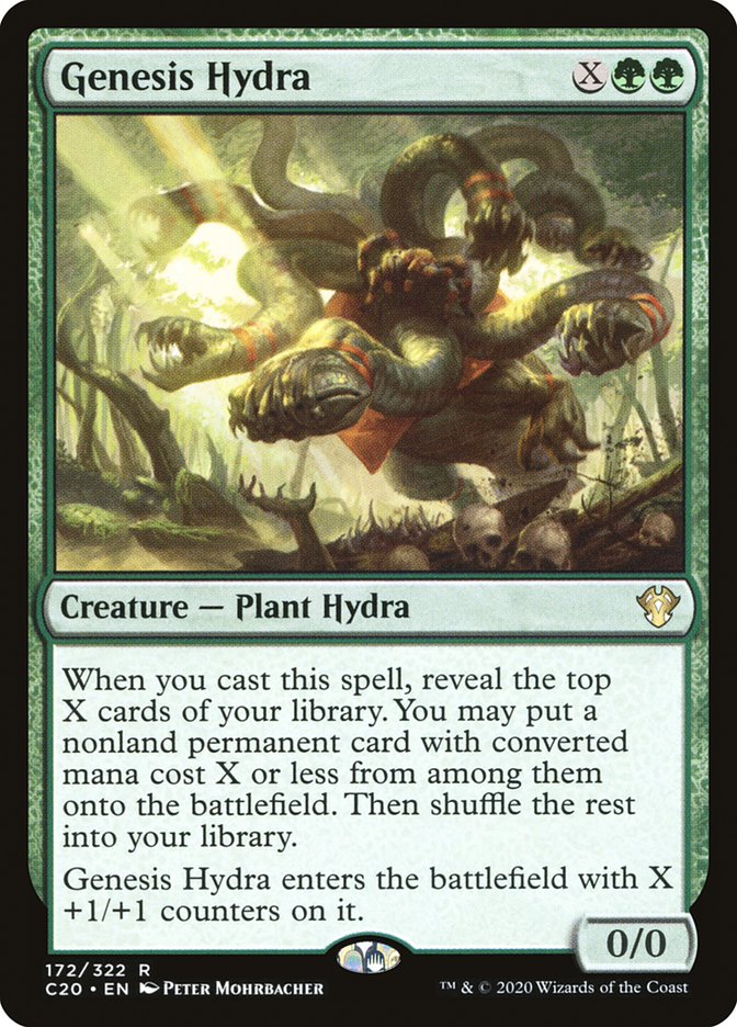 Genesis Hydra [Commander 2020] | Grognard Games