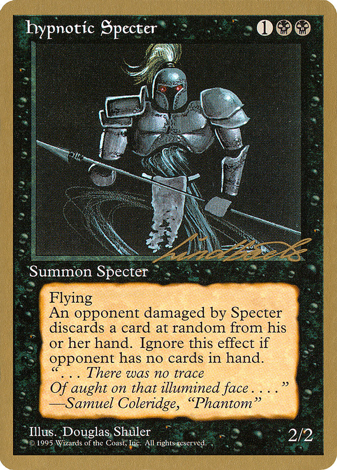 Hypnotic Specter (Leon Lindback) [Pro Tour Collector Set] | Grognard Games