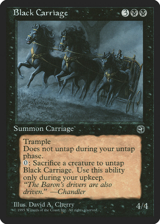 Black Carriage [Homelands] | Grognard Games