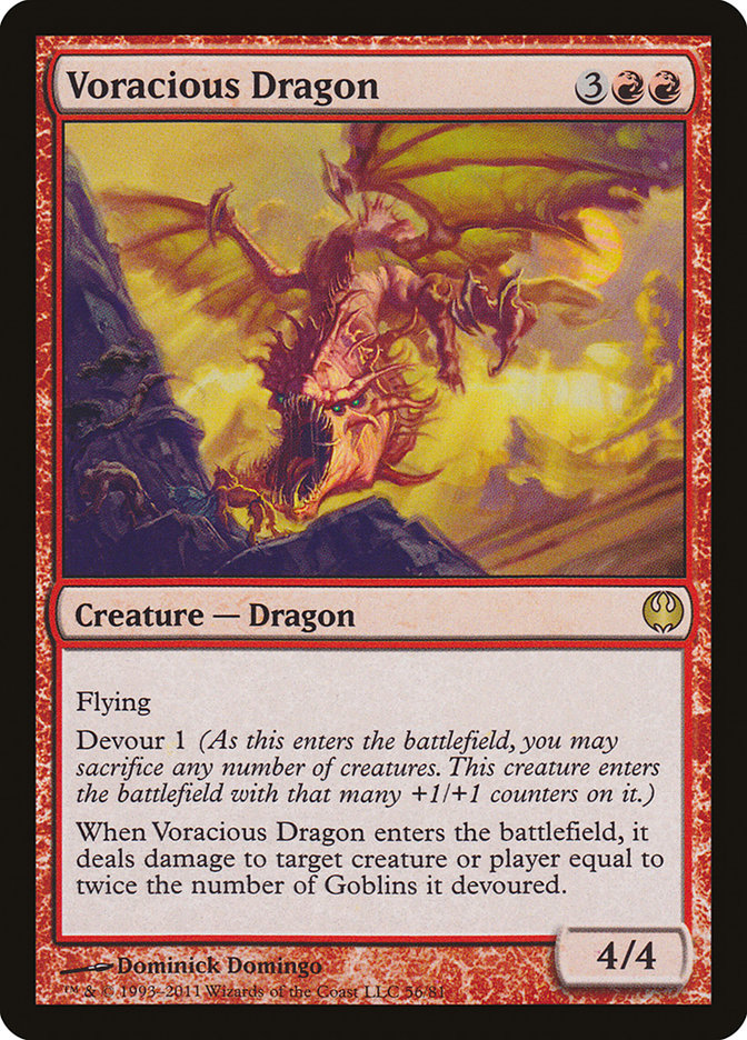 Voracious Dragon [Duel Decks: Knights vs. Dragons] | Grognard Games