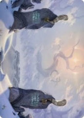Snow-Covered Plains (276) Art Card [Kaldheim: Art Series] | Grognard Games