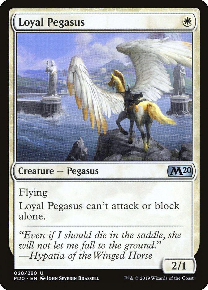 Loyal Pegasus [Core Set 2020] | Grognard Games
