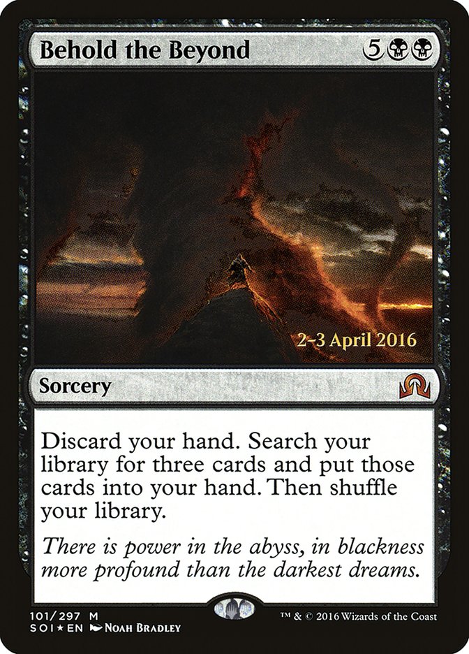 Behold the Beyond [Shadows over Innistrad Prerelease Promos] | Grognard Games