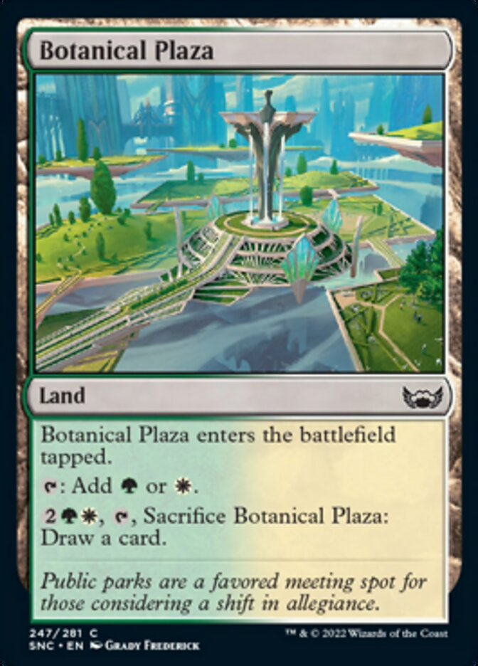 Botanical Plaza [Streets of New Capenna] | Grognard Games