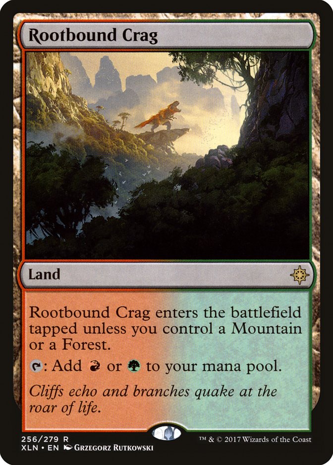 Rootbound Crag [Ixalan] | Grognard Games