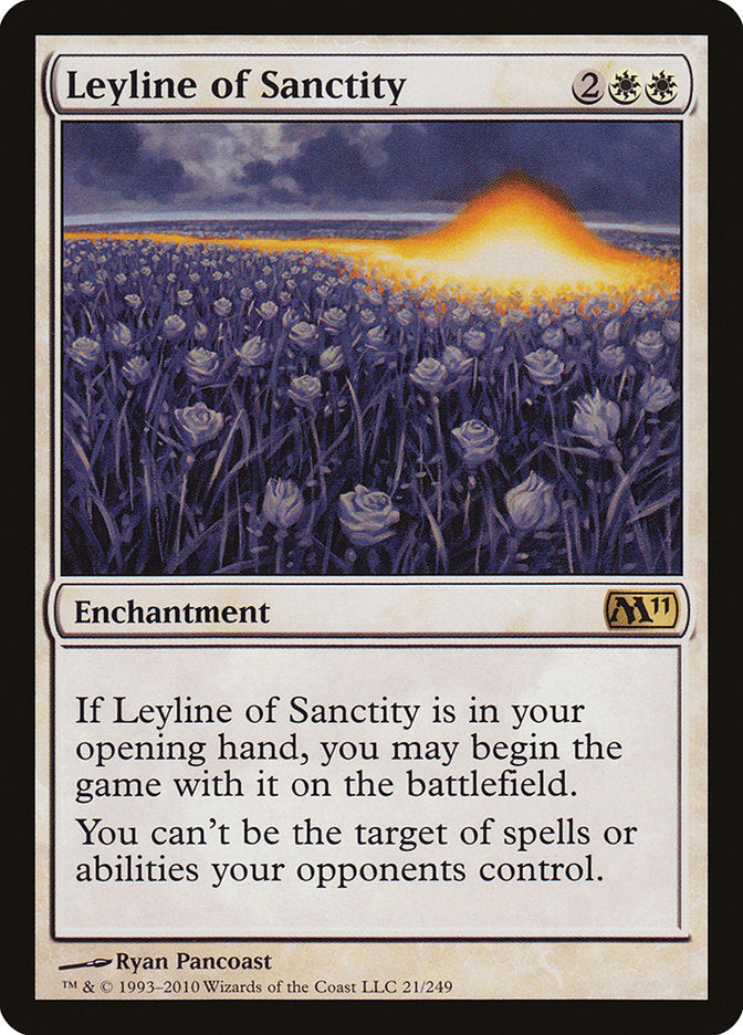 Leyline of Sanctity [Magic 2011] | Grognard Games