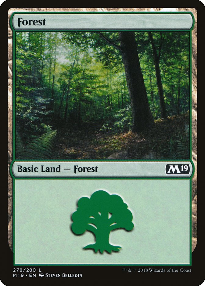 Forest (278) [Core Set 2019] | Grognard Games