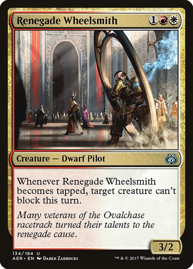 Renegade Wheelsmith [Aether Revolt] | Grognard Games