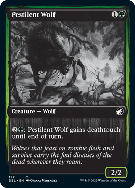 Pestilent Wolf [Innistrad: Double Feature] | Grognard Games