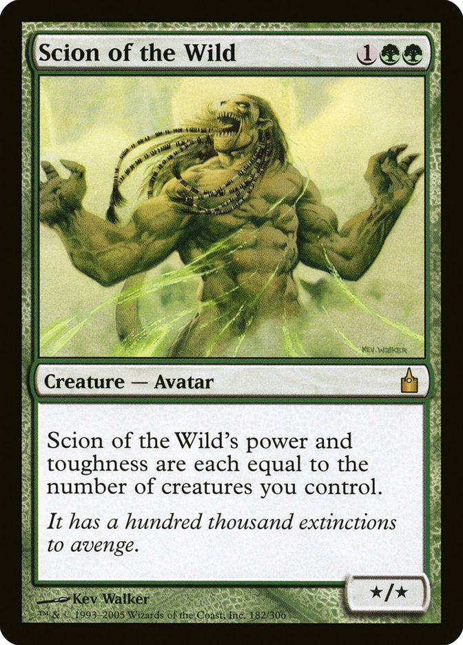 Scion of the Wild [Ravnica: City of Guilds] | Grognard Games