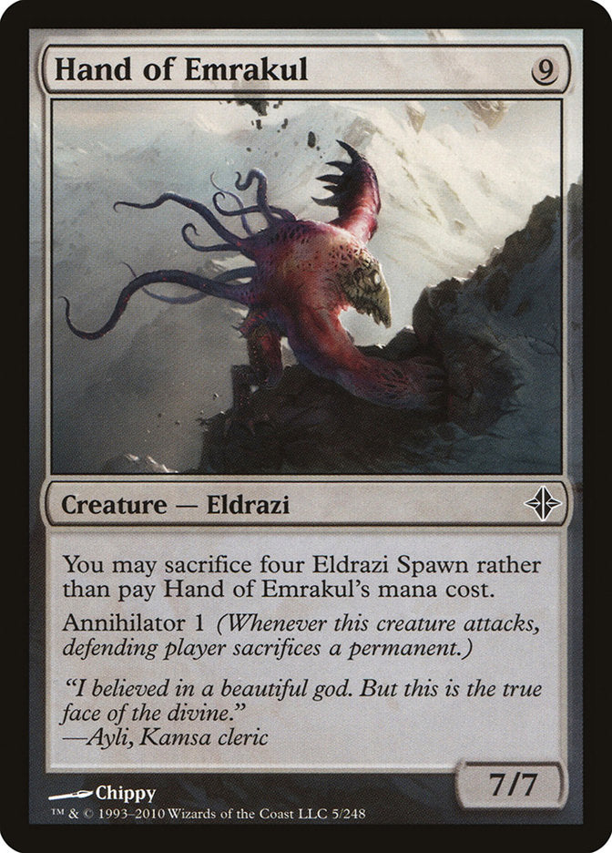 Hand of Emrakul [Rise of the Eldrazi] | Grognard Games