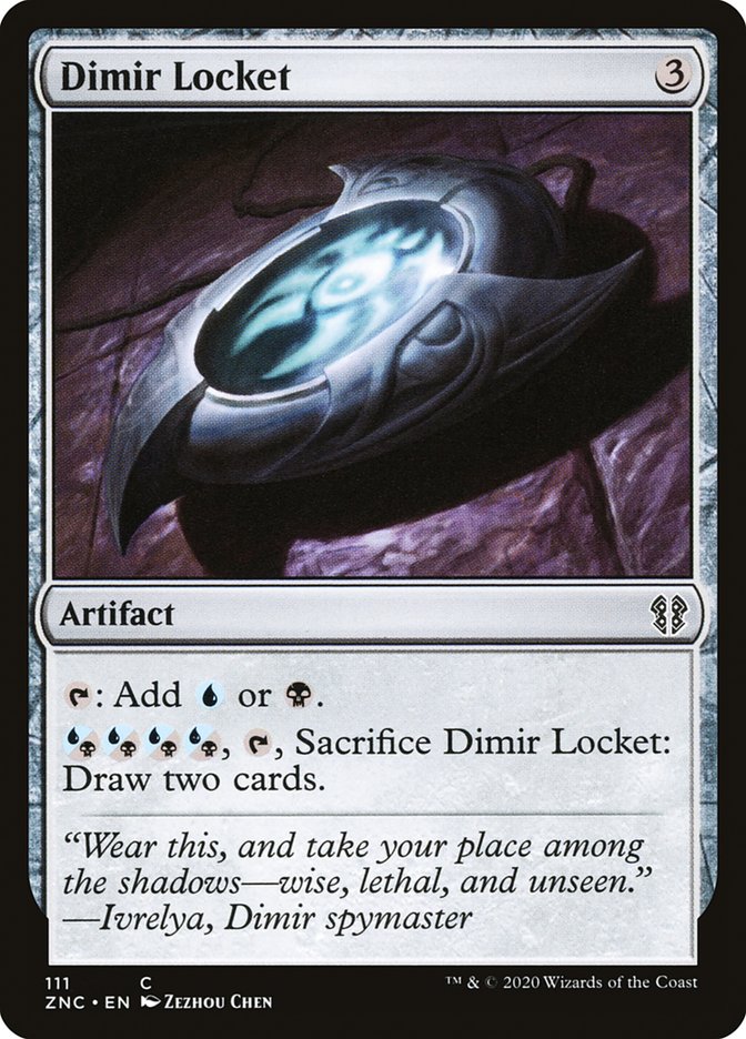 Dimir Locket [Zendikar Rising Commander] | Grognard Games