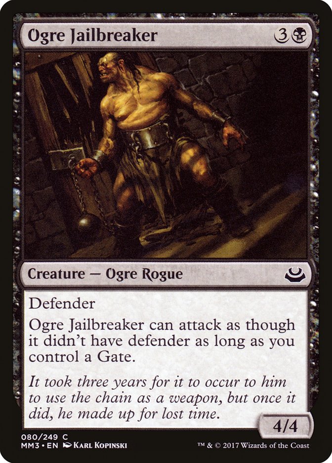 Ogre Jailbreaker [Modern Masters 2017] | Grognard Games