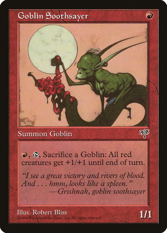 Goblin Soothsayer [Mirage] | Grognard Games