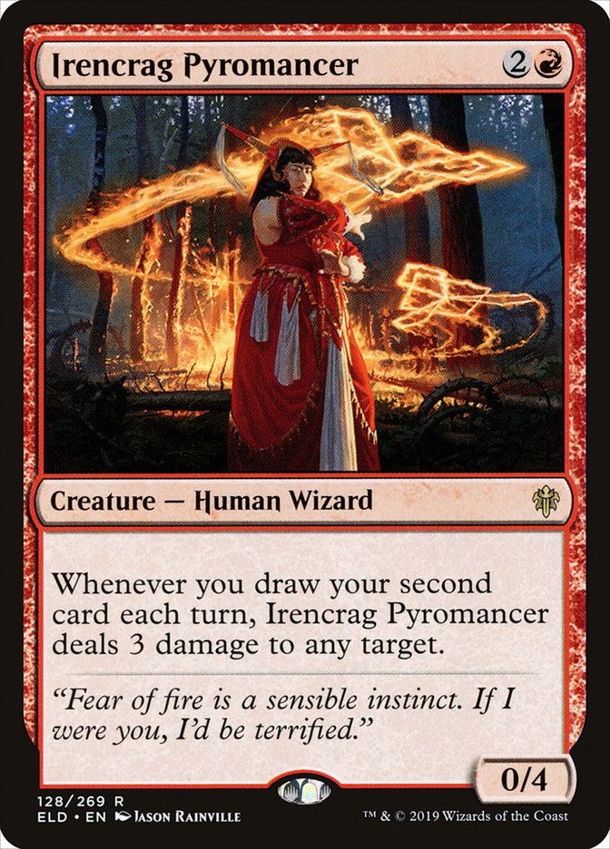 Irencrag Pyromancer [Throne of Eldraine] | Grognard Games