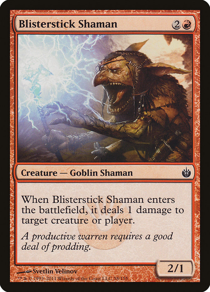 Blisterstick Shaman [Mirrodin Besieged] | Grognard Games