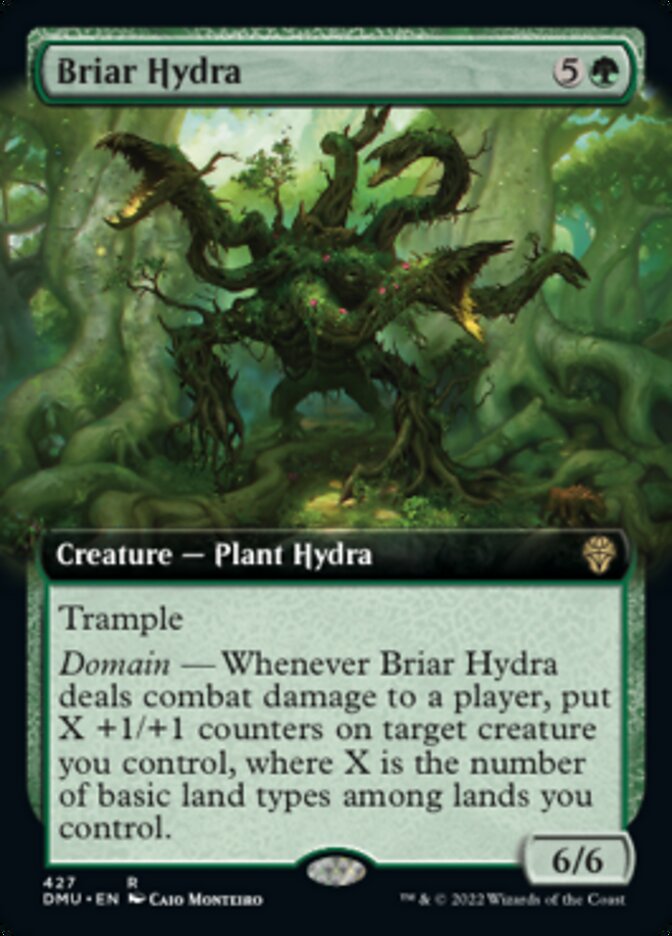 Briar Hydra (Extended Art) [Dominaria United] | Grognard Games