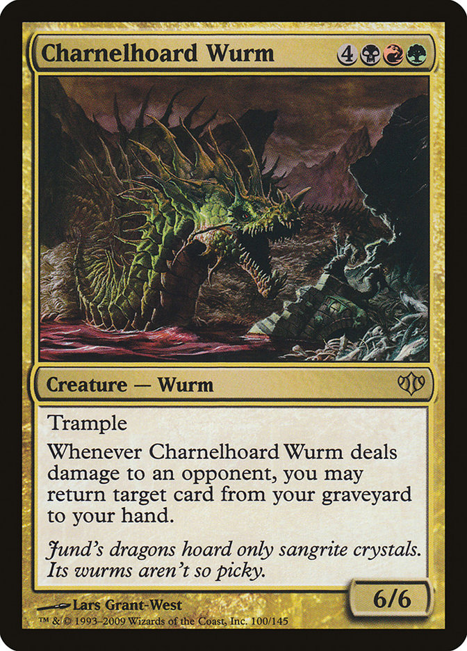 Charnelhoard Wurm [Conflux] | Grognard Games
