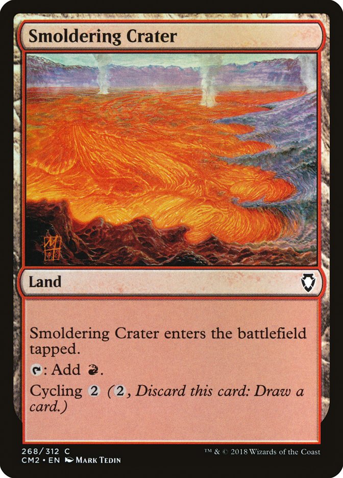 Smoldering Crater [Commander Anthology Volume II] | Grognard Games