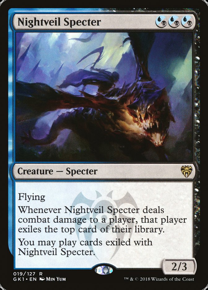 Nightveil Specter [Guilds of Ravnica Guild Kit] | Grognard Games