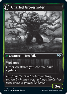 Dormant Grove // Gnarled Grovestrider [Innistrad: Double Feature] | Grognard Games