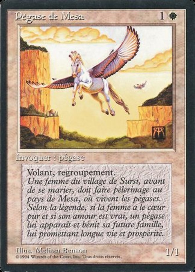 Mesa Pegasus [Foreign Black Border] | Grognard Games