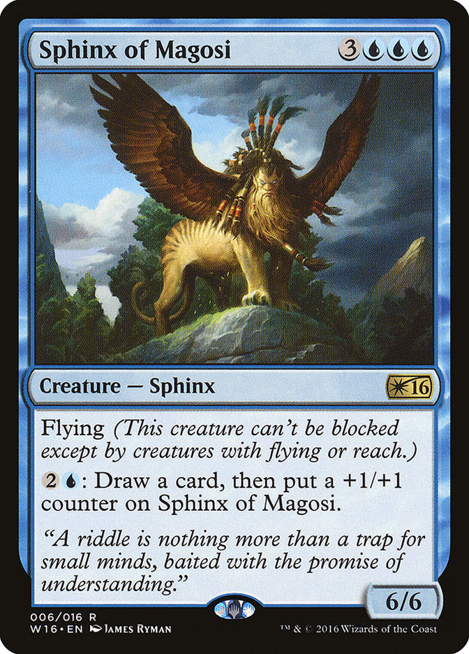 Sphinx of Magosi [Welcome Deck 2016] | Grognard Games