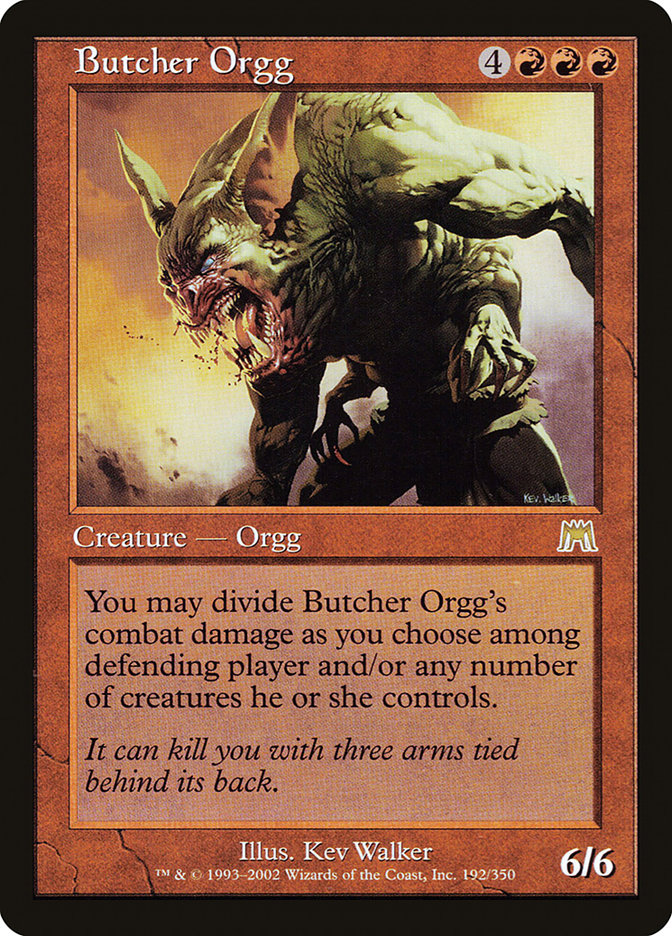 Butcher Orgg [Onslaught] | Grognard Games