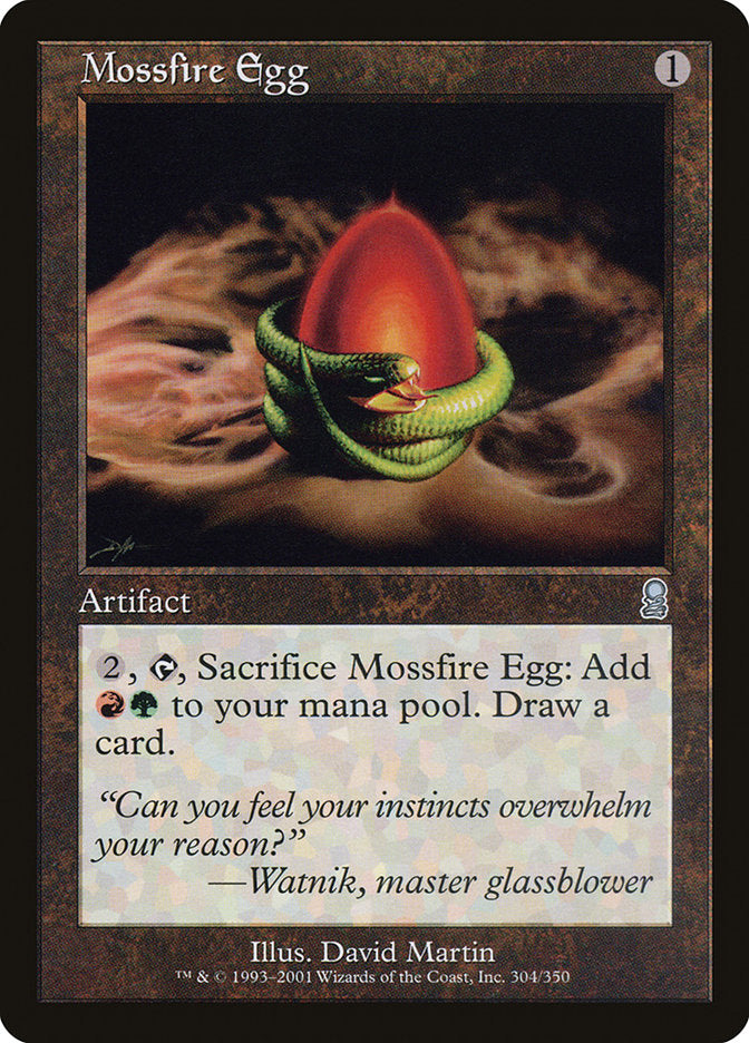 Mossfire Egg [Odyssey] | Grognard Games