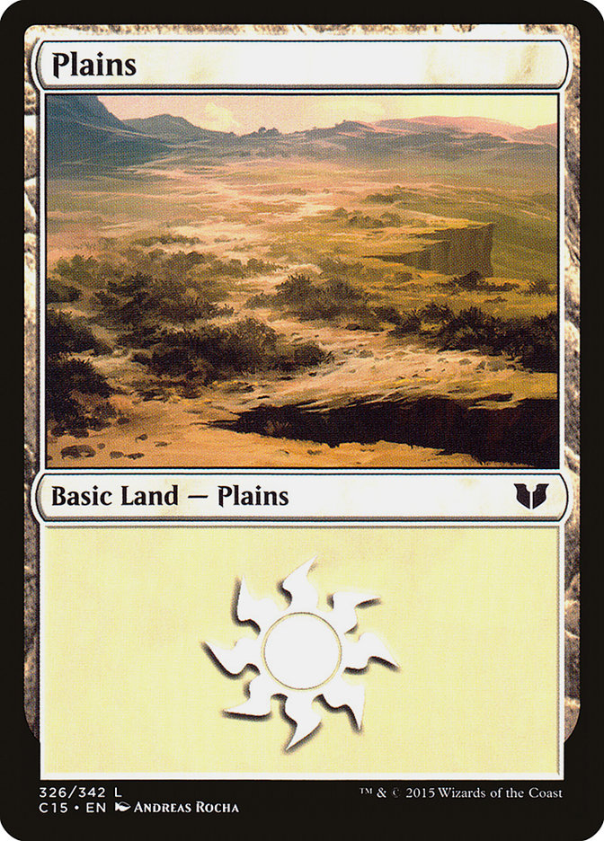 Plains (326) [Commander 2015] | Grognard Games