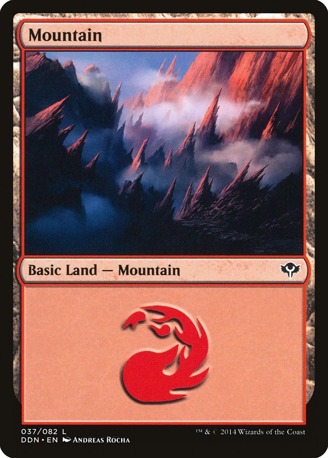 Mountain (37) [Duel Decks: Speed vs. Cunning] | Grognard Games