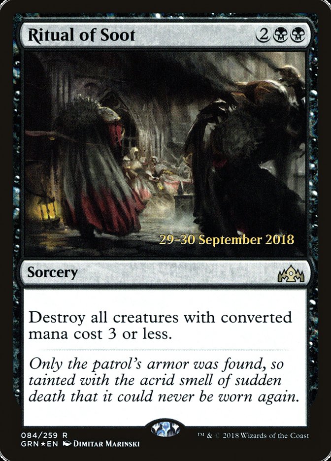 Ritual of Soot  [Guilds of Ravnica Prerelease Promos] | Grognard Games