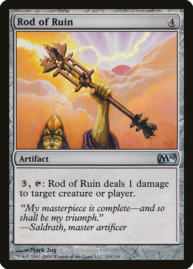 Rod of Ruin [Magic 2010] | Grognard Games