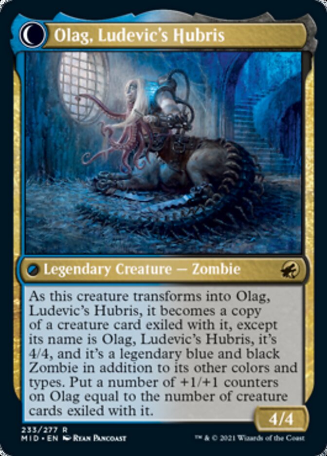 Ludevic, Necrogenius // Olag, Ludevic's Hubris [Innistrad: Midnight Hunt] | Grognard Games