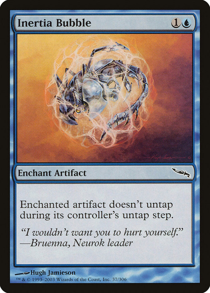 Inertia Bubble [Mirrodin] | Grognard Games