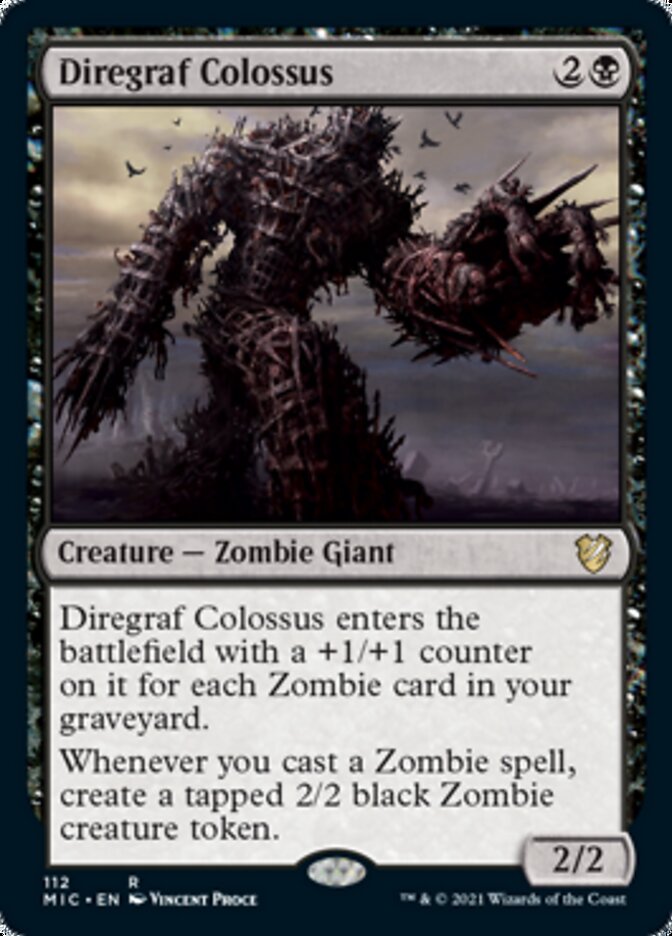 Diregraf Colossus [Innistrad: Midnight Hunt Commander] | Grognard Games